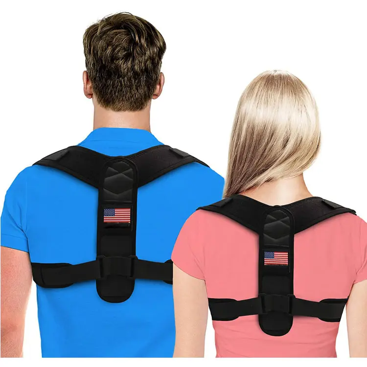 Proveedor de China, Bio postura, cinturón de espalda, OEM, soporte ajustable para clavícula, Corrector de postura ajustable