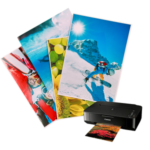 Papier photo adhésif <span class=keywords><strong>PVC</strong></span> brillant blanc imperméable de qualité supérieure 115g A3 A4 personnalisé en gros pour cadeaux et artisanat - Product Image 3