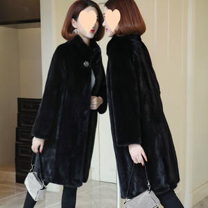 Faux vison veste femmes <span class=keywords><strong>mi</strong></span>-longueur manteau automne hiver nouveau Design - Product Image 5