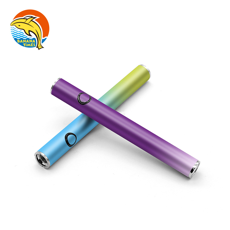 Custom logo Preheating Adjust Voltage 380mah Rechargeable cbd vape Batteries 510 thread