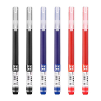 Bolígrafos de Gel de Plástico Azul al por Mayor con Logotipo Personalizado, Punta de 0.5 mm para una Escritura Suave, Artículos de Papelería para Oficina y Escuela