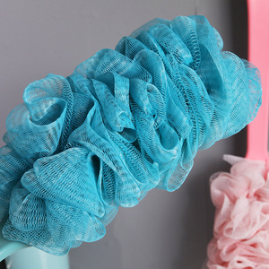 Long Handled Bath Sponge With Hanging Rope For <b>Back</b> Scrubbing Massage Shower Use - Product Image 3