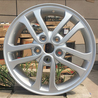Jante tout-terrain 18 pouces en alliage coulé, 6 branches, finition noir satiné, avec Beadlock pour SUV pleine grandeur 4x4, entraxe 5x150