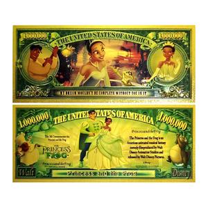 Colección <span class=keywords><strong>de</strong></span> Billetes Bañados en Oro <span class=keywords><strong>de</strong></span> 9 Diseños <span class=keywords><strong>de</strong></span> Elsa y <span class=keywords><strong>Cenicienta</strong></span> 2026 - Product Image 3