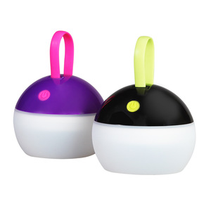 Mini Camping Light LED Waterproof <b>USB</b> Rechargeable Outdoor Hiking Tent <b>Lamp</b> Purple Black - Product Image 4