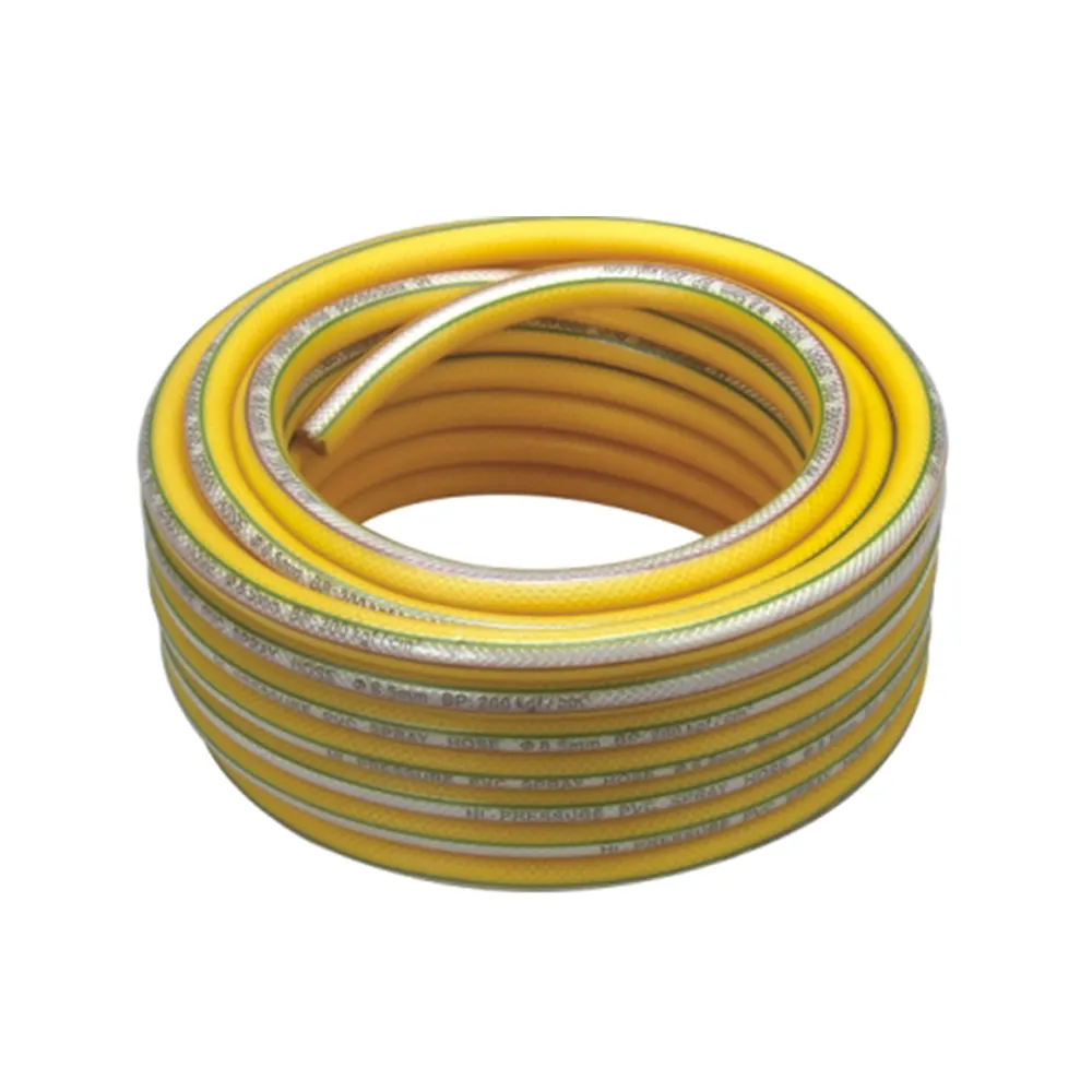 HL-C9 types of plastic water pipe italy yellow pvc spray hydraulic hose assembly stocklot