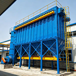 Nouveau dépoussiéreur industriel professionnel à jet pulsé de type sac, efficacité de 99,99 %, en acier au carbone, pour le traitement des gaz environnementaux en Chine - Product Image 2