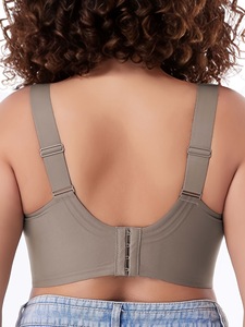 Sujetador de Mujer con Soporte Lateral Amplio, Control de Grasa en la Espalda, Minimizador de Busto Grande con Soporte Absorbente de Impactos, Bralette de Talla Grande - Product Image 4
