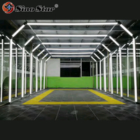 SGE1011 Tunnel lumineux LED personnalisé pour le detailing automobile avec installation en une seule étape pour les lumières de detailing et de polissage automobile