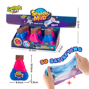 Sunseed Transparent Soft Non-Sticky Crystal Slime Creative Educational Professional Non-Toxic Safe Unisex DIY Play Set Ages 5-13 - Product Image 6