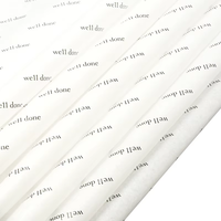 Papier de soie recyclé imprimé sur mesure, anti-frisottis, pour emballage de vêtements et cadeaux, avec votre logo de marque, simple face