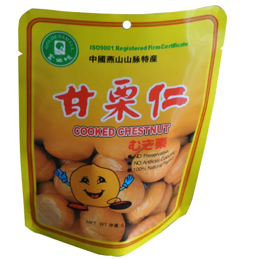 Trên bán Trung Quốc Snack Gói Hạt Dẻ bán buôn hạt dẻ ngọt ngào