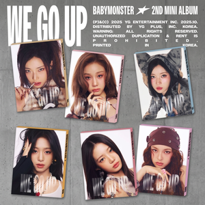 BABYMONSTER - 2º MINI ÁLBUM [WE GO UP] Versión PATTERN Álbum Oficial de Kpop Coreano en CD - Product Image 3