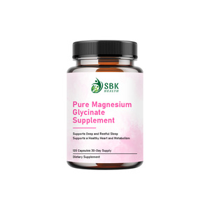 Cápsulas de Glicinato de Magnesio ODM Más Vendidas, Suplemento Dietético que Favorece una Calidad de Sueño Profundo y Reparador, y Promueve la Salud Inmunológica - Product Image 1