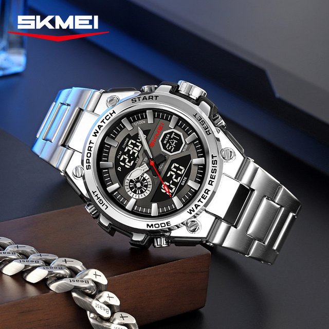 SKMEI 2416 Multifunctional Watches Men Wrist Relojes Hombre Wholesale Shock Electronic Analog Digital Sports Waterproof Watch