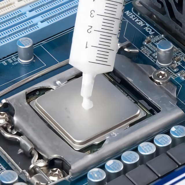 Antas Thermal Interface Materials Silicone Grease Electrically Conductive Heatsink Seringe Paste for Computer Processor Fan