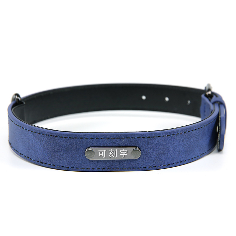 Bleu avec logo