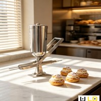 Machine électrique de remplissage de crème pour éclairs, gâteaux et mooncakes, idéale pour les cuisines centralisées et les boulangeries