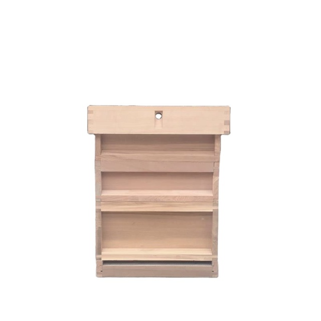New British Pine Wood Beehive for Bee Farm Animal Husbandry Equipment