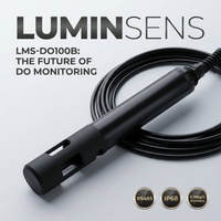 Sonde optique LMS-DO100B pour la mesure de l'oxygène dissous (0-20 mg/L) par fluorescence, pour la qualité de l'eau dans l'élevage de crevettes