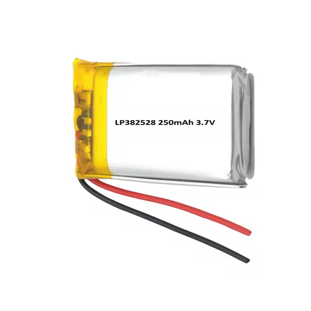 Customized Rechargeable Lipo 3.7v 382528 250mah 300mah 500mah 800mah Lithium Polymer Battery for GPS Tracker