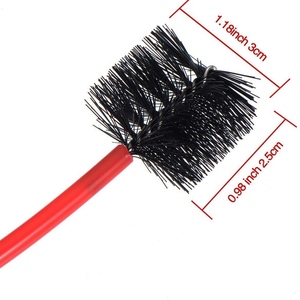 Juego de cuidado de limpieza de mantenimiento de trompeta, incluye cepillo de boquilla, cepillo de válvula, cepillo de serpiente Flexible, paño de limpieza - Product Image 4