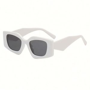 Gafas de Sol Cuadradas con Marco Grande, Diseño Retro, Personalizadas con Logotipo, para Hombre y Mujer, Protección UV400, Gafas de Sol Poligonales con Estampado de Leopardo para Mujer - Product Image 4