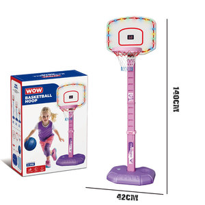 Aro <span class=keywords><strong>de</strong></span> <span class=keywords><strong>Baloncesto</strong></span> Ajustable para Niños - <span class=keywords><strong>Mini</strong></span> <span class=keywords><strong>Canasta</strong></span> <span class=keywords><strong>de</strong></span> <span class=keywords><strong>Baloncesto</strong></span> Interior con Luces LED y Marcador Electrónico para Niños <span class=keywords><strong>de</strong></span> 1 a 12 Años - Product Image 6