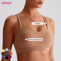 Vêtements de sport personnalisés en gros Janya pour femmes, soutien-gorge de sport respirant à séchage rapide et short, ensemble de 2 pièces pour la gym, le fitness et le yoga