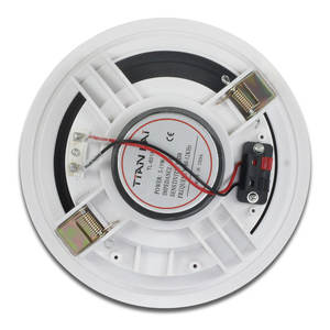 Haut-parleur de plafond Tianlai 601A certifié CE avec grille, options de couleur blanc et noir, économique et de haute qualité - Product Image 4