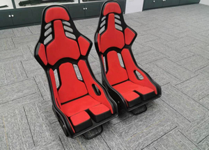 Siège sport RECARO Pole Position pour voitures de course General Motors, cadre stable en fibre de verre brillante et carbone, voitures modifiées - Product Image 6