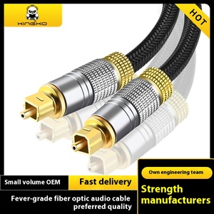 Cáp âm thanh quang học kỹ thuật số Toslink PVC SPDIF, dây loa sợi quang cho card màn hình HIFI, DVD, TV, DTS, Dolby 5.1 7.1, amply âm thanh - Product Image 5