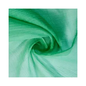 OEKO TEX customs color natural fabric skin care silk kaftan 8MM 10MM 12MM silk crinkle georgette For High Fashion Garment
