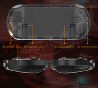 Console de jeu portable SF3000 HD, écran couleur de 4,5 pouces, résolution 800x480, batterie de 3000 mAh, 20000 jeux intégrés, double joystick