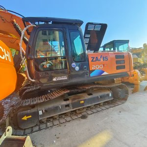 Excavatrice Hitachi ZX200 d'occasion multifonctionnelle, classe 20 tonnes, hydraulique d'origine disponible à l'achat, prête à l'emploi - Product Image 3