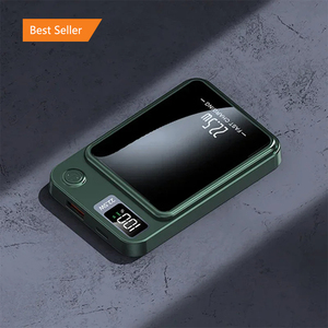 แบตสำรองแม่เหล็กไร้สาย 5000mAh ชาร์จเร็ว 22.5W สำหรับ <span class=keywords><strong>iPhone</strong></span> 14 13 <span class=keywords><strong>12</strong></span> สำหรับ Samsung Huawei Xiaomi แบตสำรองขนาดเล็ก - Product Image 1