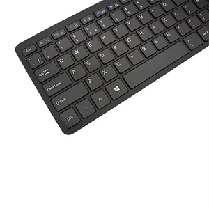 2024 <span class=keywords><strong>Best</strong></span> Sale Item HK8035 Mini tragbare schwarze kabellose Tastaturen für Spiele - Product Image 5