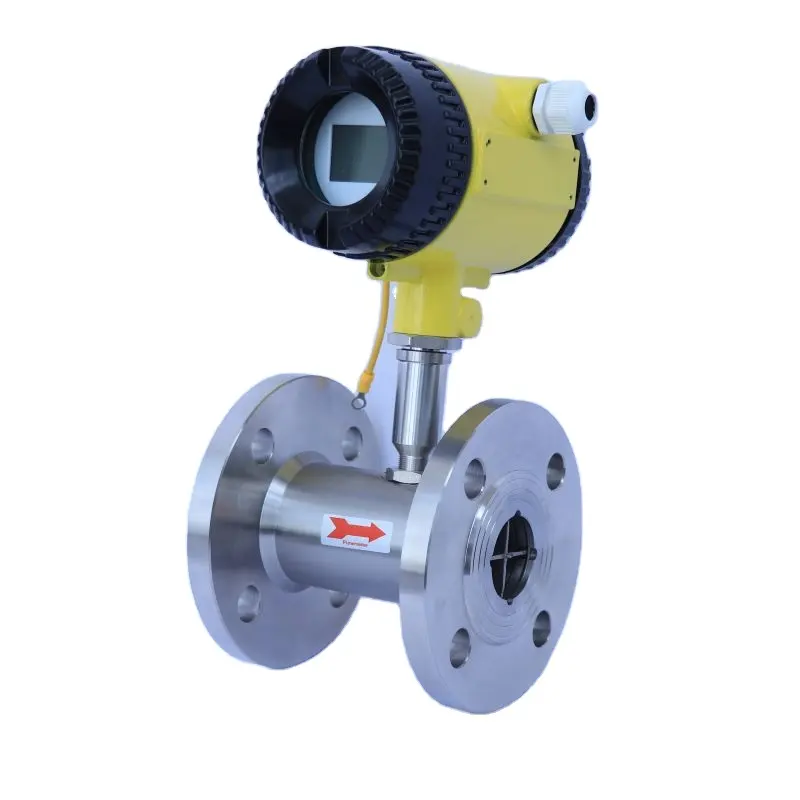 Widely used in petroleum industries meter SS316 body turbine flowmeter CE approved liquid turbine flow meter