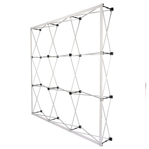 Bán buôn khuyến mãi xách tay Backdrop vải tùy chỉnh nhôm hiển thị đứng 20ft <span class=keywords><strong>Pop</strong></span> Up Backdrop Banner - Product Image 5