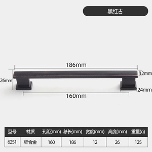 Modern Living Room Minimalist Zinc Alloy Cabinet <b>Door</b> Handle for Drawer Kitchen Dresser Hospital Furniture Easy Installation - Product Image 6