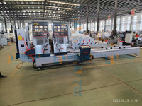 Scie à double tête CNC pour profilés aluminium, certifiée CE, machine de traitement des profilés en alliage d'aluminium CNC, prix usine