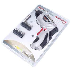 Destornillador Inalámbrico Joustmax 4.8V Profesional con Batería de Litio Recargable, Herramienta para Renovaciones del Hogar - Product Image 1