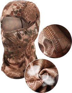 Cagoule <span class=keywords><strong>Masque</strong></span> Complet Extérieur Camouflage Capuche Sunproof et Respirant Unisexe - Product Image 6
