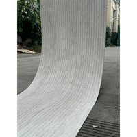 2024 Nouveau Design MCM Blanc Pilier Romain Carreaux Souples Panneau Mural Flexible pour Revêtement Mural Facile Intérieur et Extérieur