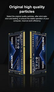 Vente en gros de mémoire d'ordinateur DDR5 de haute qualité 8 Go 16 Go 24 Go 32 Go 48 Go 4800 MHz 5200 MHz 5600 MHz 6000 MHz pour ordinateur portable RAM DDR5 - Product Image 5