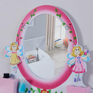 Mobili Moderni <span class=keywords><strong>per</strong></span> Camera da Letto, Tavolo da Trucco con <span class=keywords><strong>Specchio</strong></span> in Legno Ecologico e Durevole <span class=keywords><strong>per</strong></span> Bambini - Product Image 3
