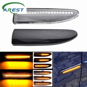 Rétroviseur <span class=keywords><strong>clignotant</strong></span> répéteur LED clignotants lumière intermittente latérale pour Jaguar X-Type 2002 2003 2004 2005 2006 2007 2008 - Product Image 1