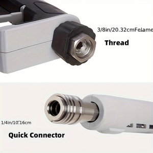 Le pistolet à eau haute pression en cuivre pour le lavage de <span class=keywords><strong>voiture</strong></span> a quatre quarts de buses - Product Image 4