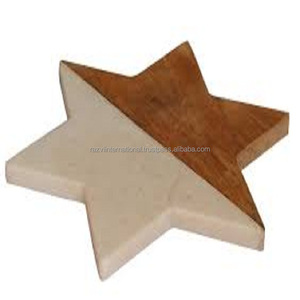 Planche à découper en marbre de qualité supérieure, durable et élégante, rectangulaire, épaisseur 1,5 cm, avec poignée en acier inoxydable, compatible lave-vaisselle - Product Image 6