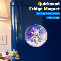 Imán de Acrílico de Lujo con Diseño Personalizado para Mercancía de Anime de Alta Gama, Precio de Fábrica